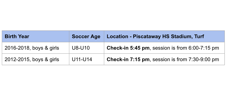 Travel Tryouts for Rec Players - May 2nd