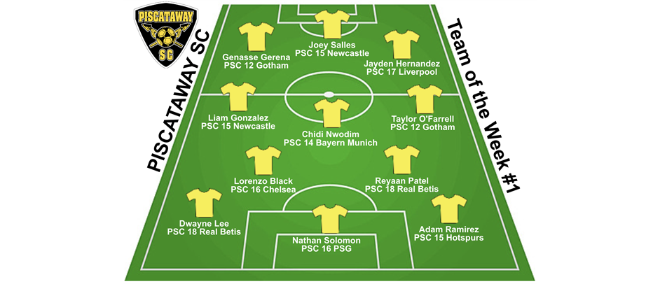PSC Team of the Week