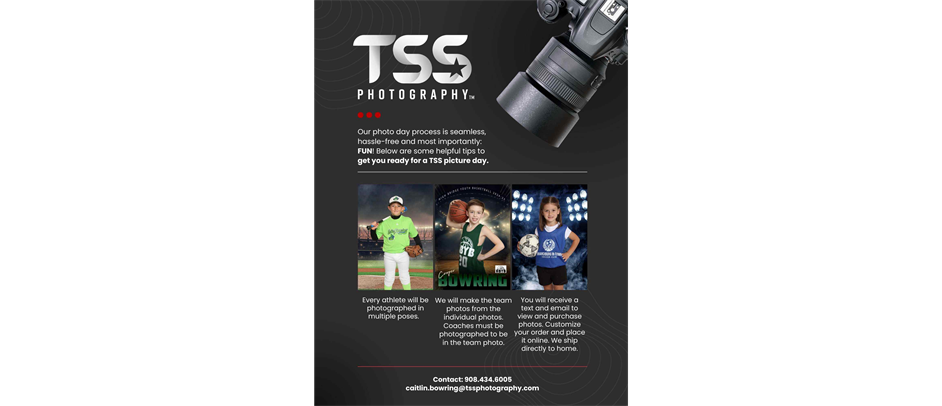 Picture Day - May 16 - 9 am to 1 pm